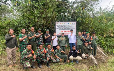 PRESS RELEASE : SATGAS PKH PASANG PLANG DI TNLL